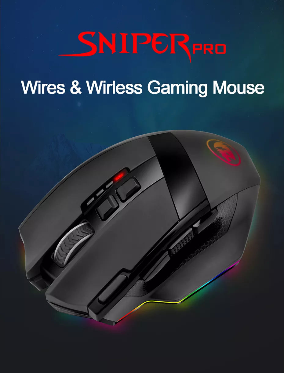 REDRAGON Sniper Pro M801P Wireless Gaming Mouse