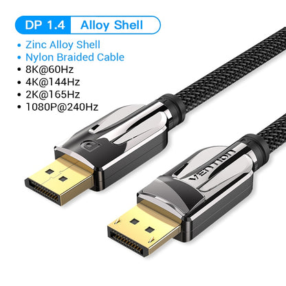 Vention DisplayPort 1.4 Cable - Elec Tech Devices