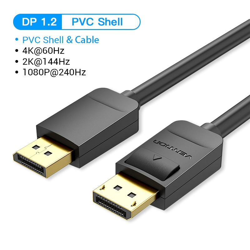 Vention DisplayPort 1.4 Cable - Elec Tech Devices