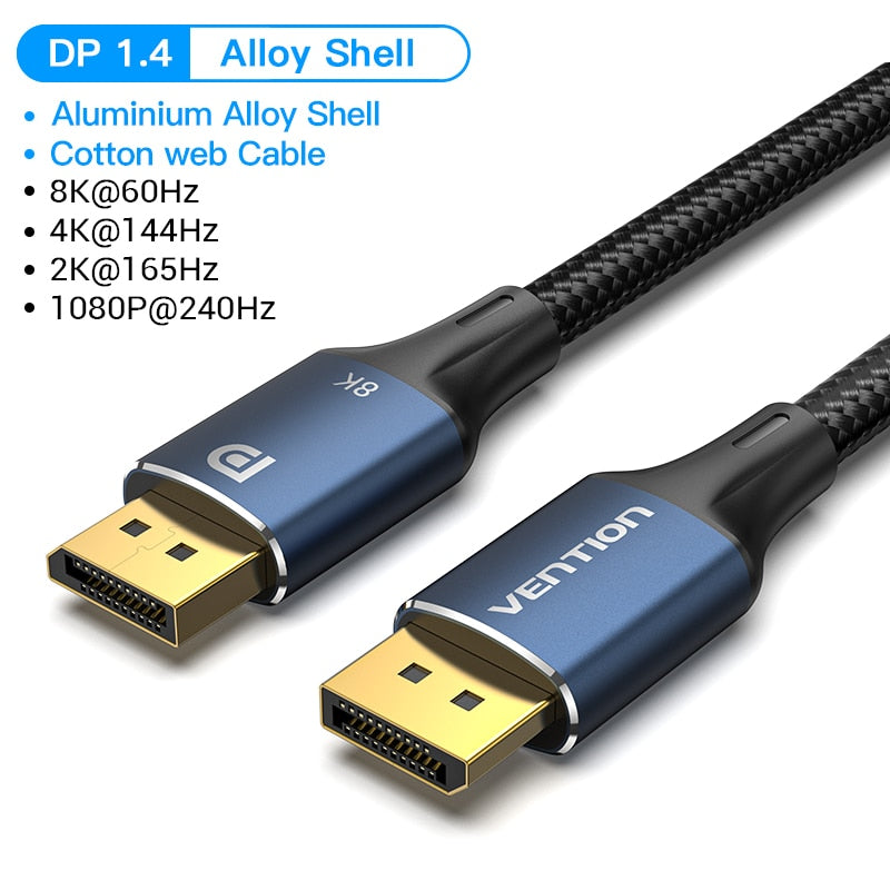 Vention DisplayPort 1.4 Cable - Elec Tech Devices