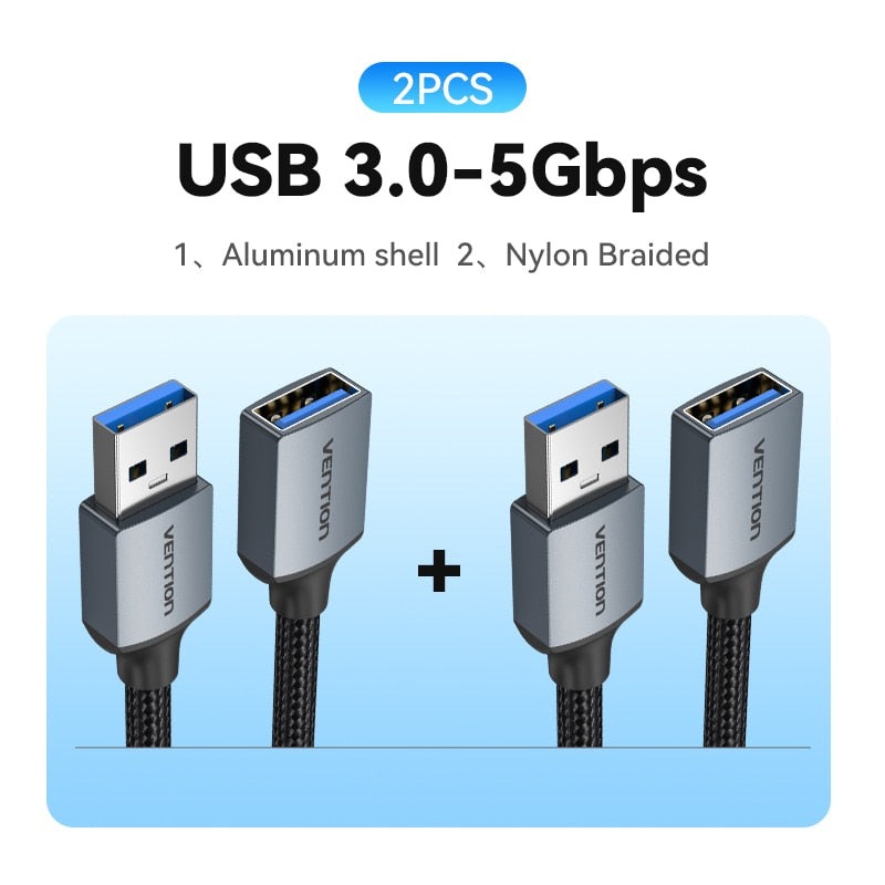 Vention USB 3.0 Extension Cable - Elec Tech Devices