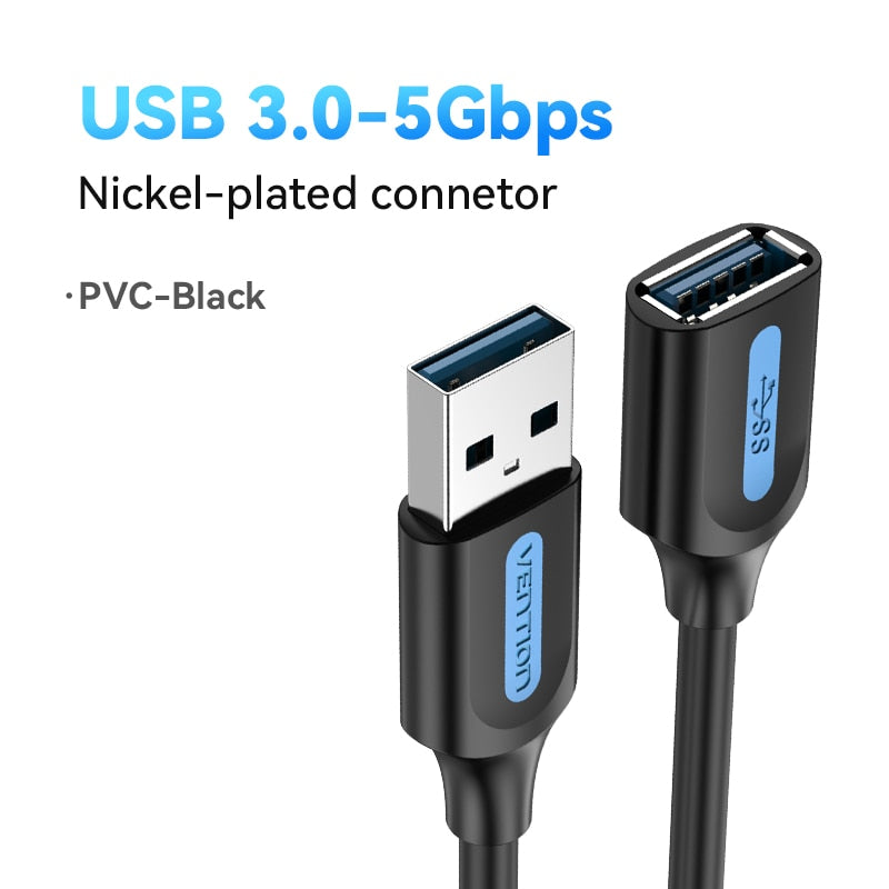 Vention USB 3.0 Extension Cable - Elec Tech Devices