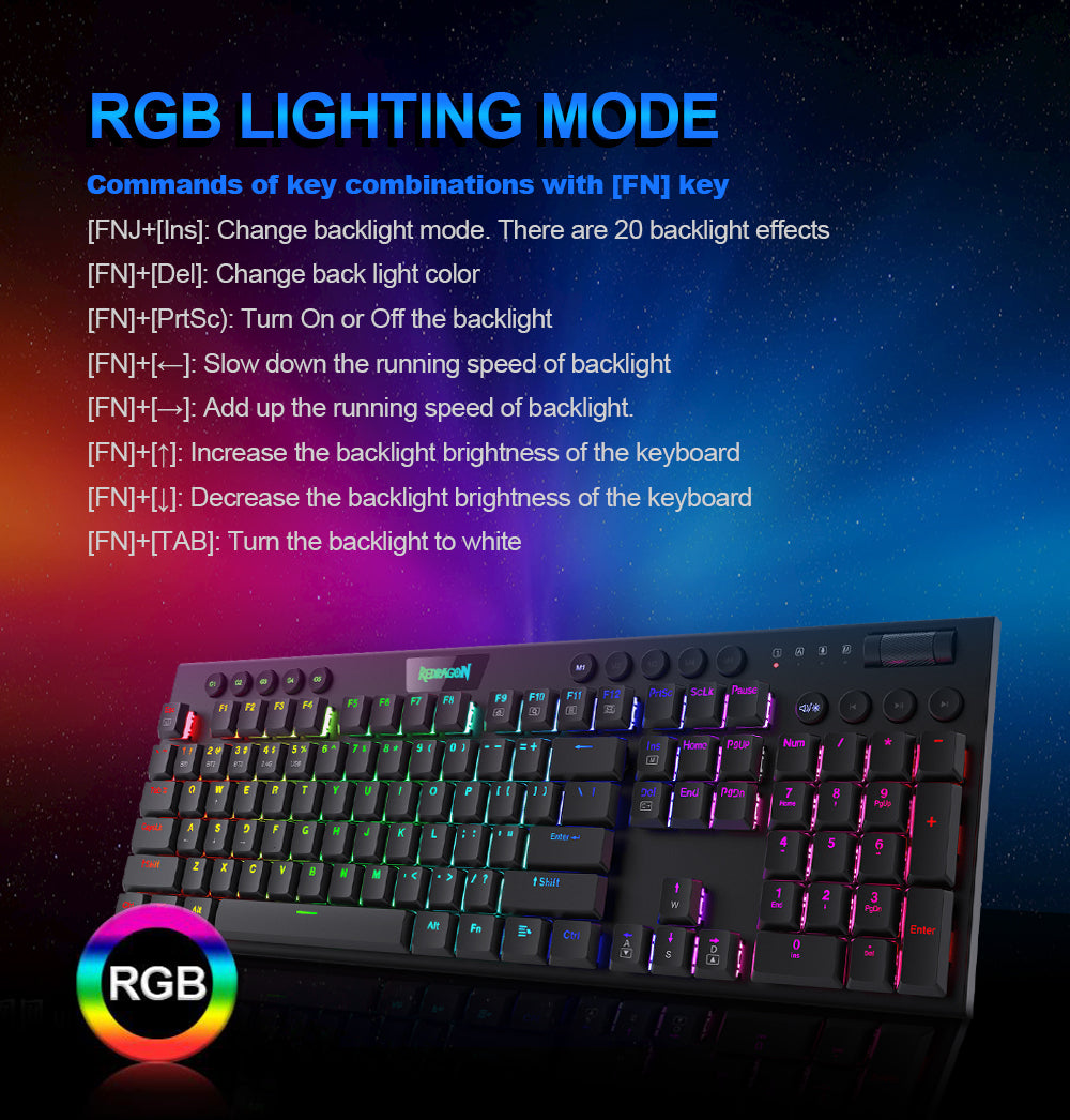 REDRAGON Horus K618 - Elec Tech Devices