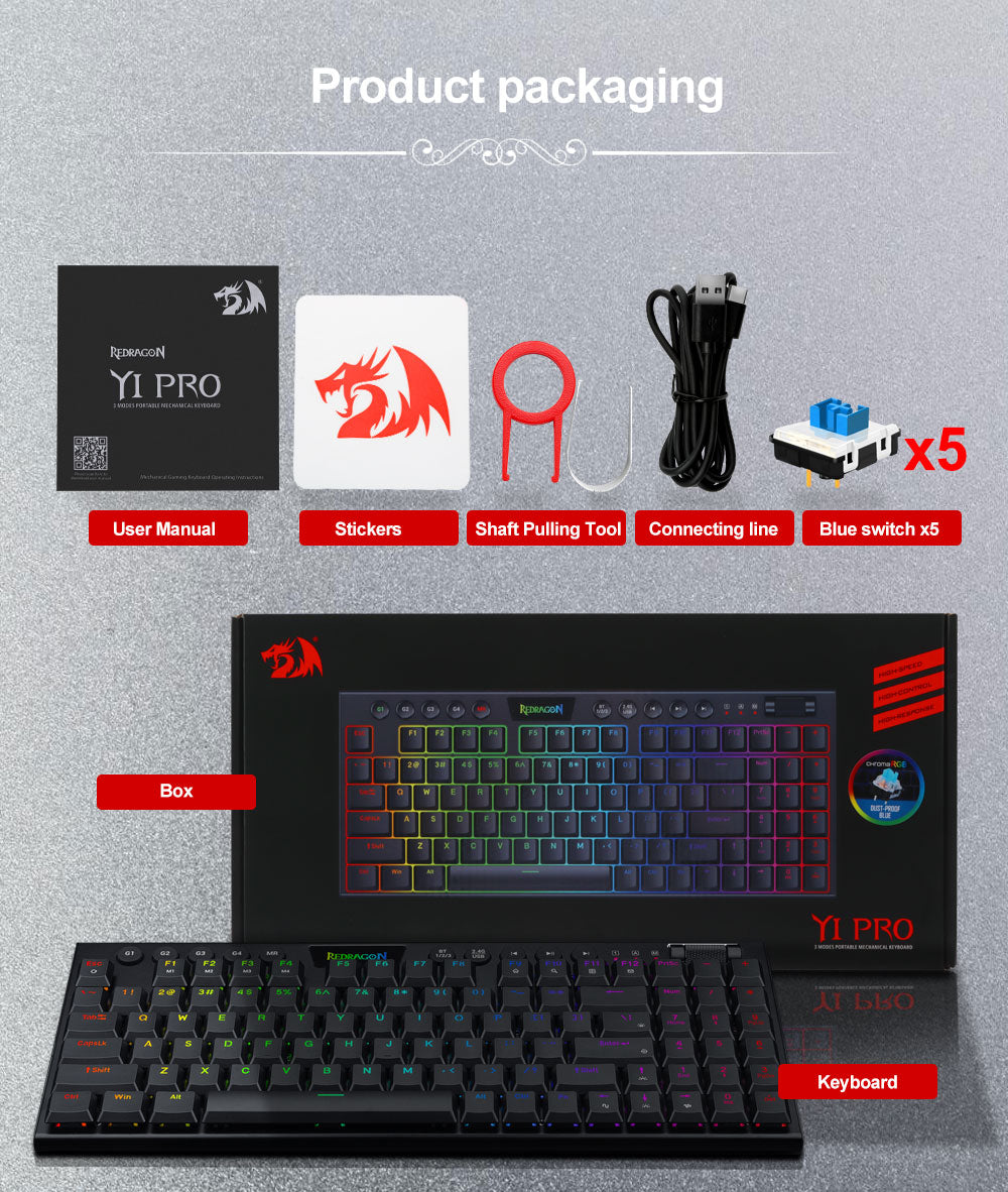 REDRAGON YI Pro K625P - Elec Tech Devices