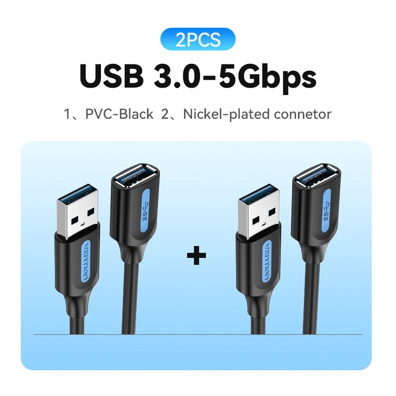 Vention USB 3.0 Extension Cable - Elec Tech Devices