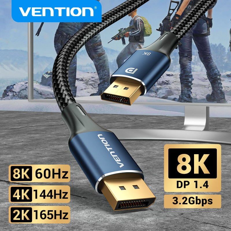 Vention DisplayPort 1.4 Cable - Elec Tech Devices