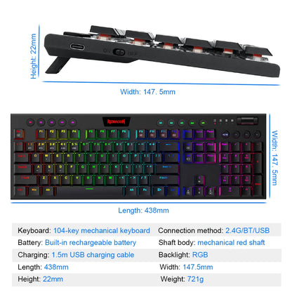 REDRAGON Horus K618 - Elec Tech Devices