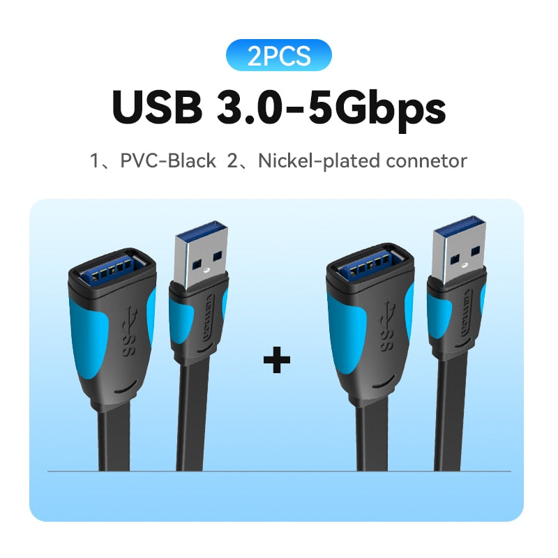 Vention USB 3.0 Extension Cable - Elec Tech Devices