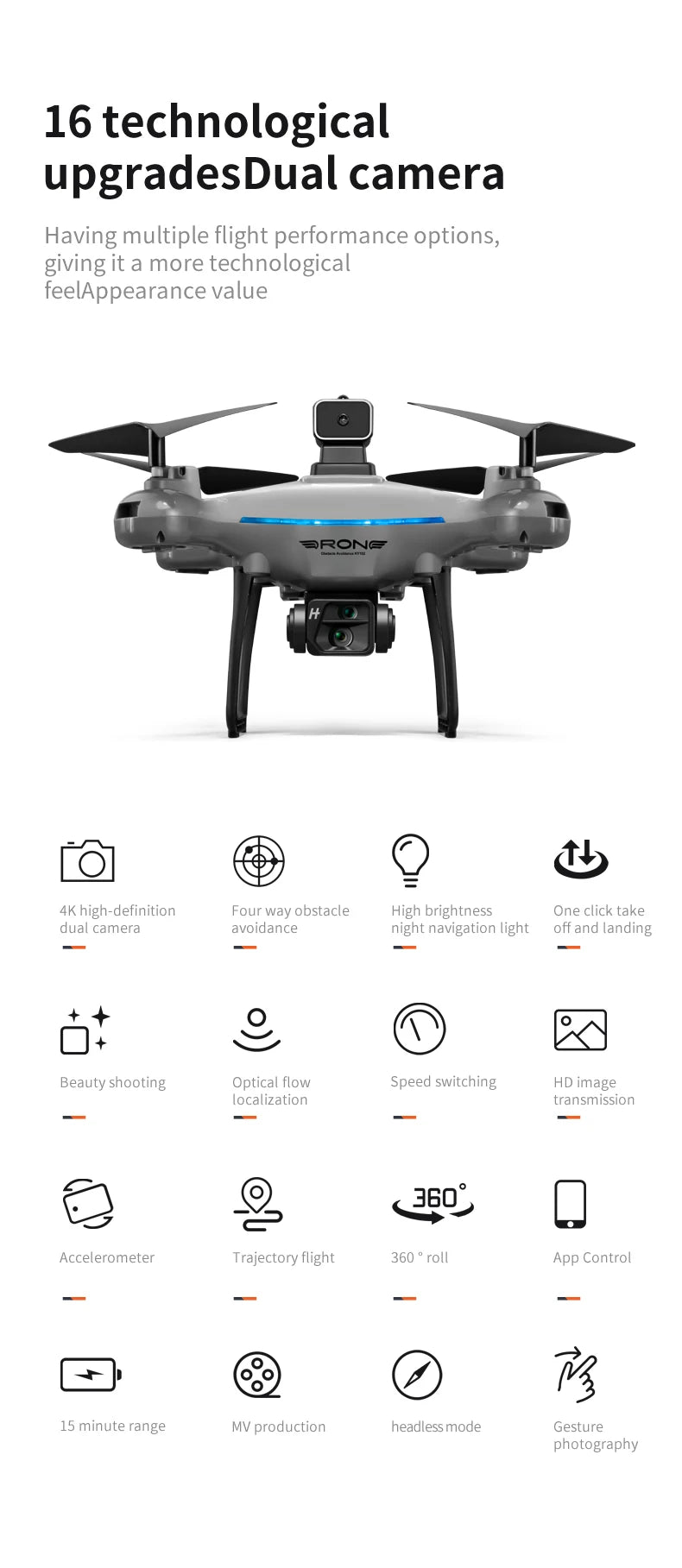 Lenovo KY102 RC Drone