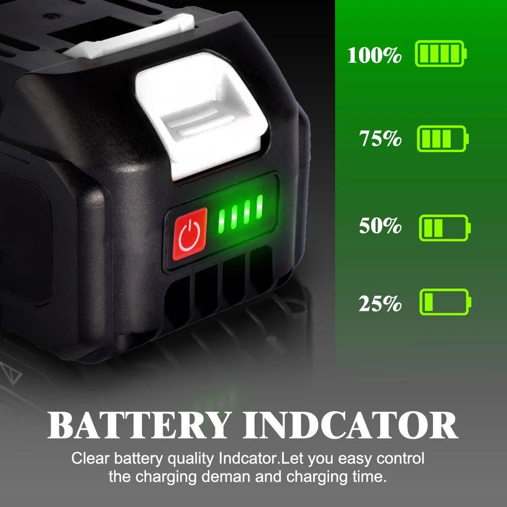 Gisam 18V Rechargeable Lithium Ion Battery