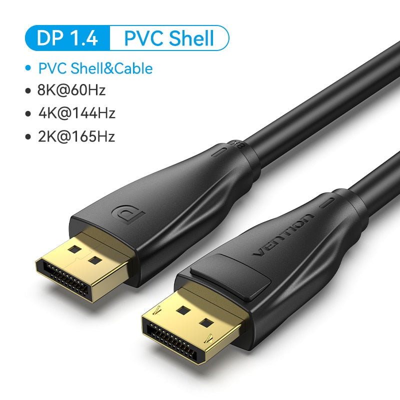 Vention DisplayPort 1.4 Cable - Elec Tech Devices