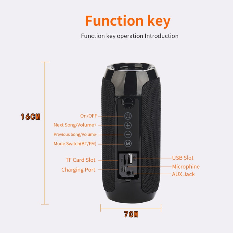 Portable Speaker Wireless - Elec Tech Devices